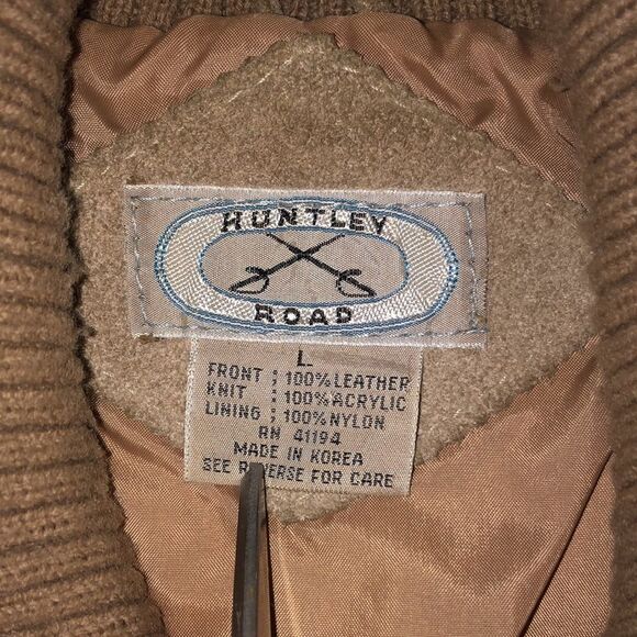 Vintage 1970’s Suede Leather Sweater Jacket | Large - Picture 2 of 14